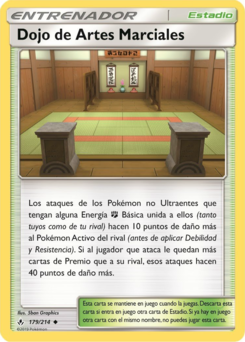 Carta Dojo de Artes Marciales