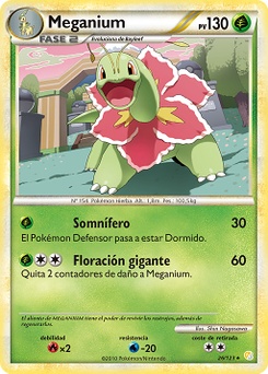 Carta de Meganium