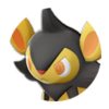 Icono de Luxio macho variocolor en Leyendas Pokémon: Arceus
