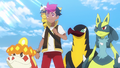 Rod junto a sus Pokémon.