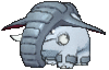 Imagen de Donphan hembra en Pokémon X, Pokémon Y, Pokémon Rubí Omega, Pokémon Zafiro Alfa, Pokémon Sol, Pokémon Luna, Pokémon Ultrasol y Pokémon Ultraluna