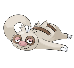 Ilustración de Slakoth