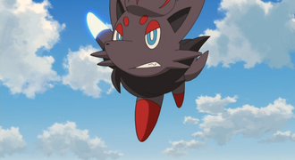 Zorua usando arañazo.