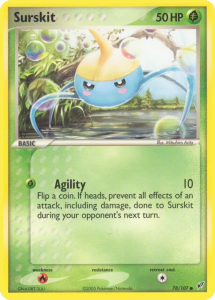 Archivo:Surskit (Deoxys TCG).png