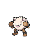 Icono de Primeape en Pokémon Diamante Brillante y Perla Reluciente