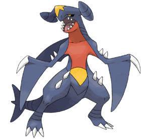 Ilustración de Garchomp