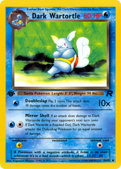 Carta de Dark Wartortle