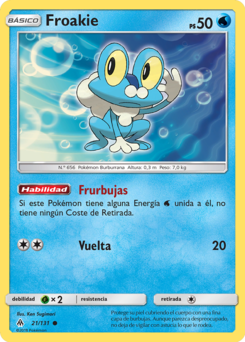 Carta de Froakie