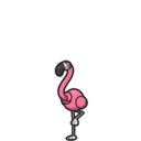 Icono de Flamigo en Pokémon Escarlata y Púrpura