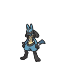 Icono de Lucario en Pokémon Escarlata y Púrpura