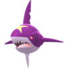 Imagen de Sharpedo variocolor en Pokémon Diamante Brillante y Pokémon Perla Reluciente