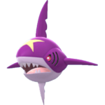 Imagen de Sharpedo variocolor en Pokémon Diamante Brillante y Pokémon Perla Reluciente