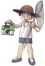 Ilustración en Pokémon Rojo y Pokémon Azul