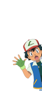 Ash en la instantánea de Pokémon GO.