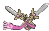 Imagen de Doublade en Pokémon X, Pokémon Y, Pokémon Rubí Omega, Pokémon Zafiro Alfa, Pokémon Sol, Pokémon Luna, Pokémon Ultrasol y Pokémon Ultraluna