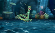 Rayquaza en la Caverna Abisal.