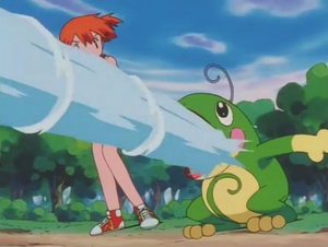 Politoed usando Chorro de Agua/Pistola Agua.