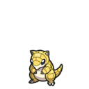Icono de Sandshrew en Pokémon Diamante Brillante y Perla Reluciente