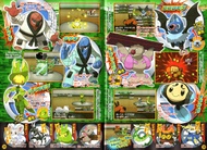 Scan de Coro-Coro. Artworks de varios Pokémon.