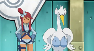 Swanna junto a Gerania.