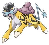 Primera imagen de Raikou en el Festival de Pokémon legendarios.