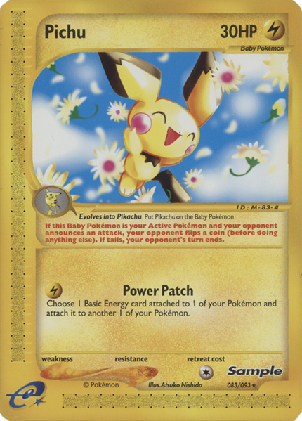 Archivo:Pichu (Sample Pack 083 TCG).png