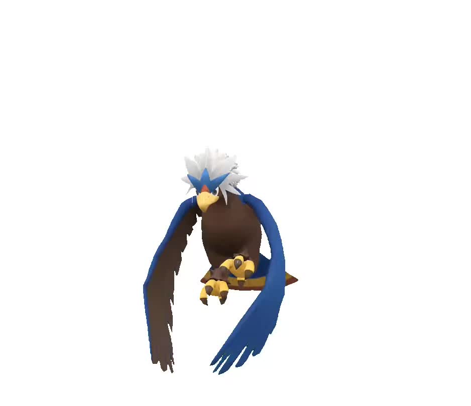 Archivo:Braviary EP variocolor.webm - WikiDex, la enciclopedia Pokémon