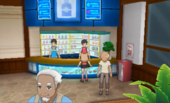 La tienda Pokémon de Ciudad Hauoli en Pokémon Sol y Pokémon Luna.