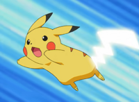Pikachu de Ash Cola de Hierro/Cola Férrea.
