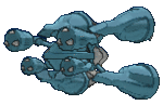 Imagen posterior de Mega-Metagross en Pokémon Rubí Omega, Pokémon Zafiro Alfa, Pokémon Sol, Pokémon Luna, Pokémon Ultrasol y Pokémon Ultraluna
