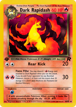Carta de Dark Rapidash