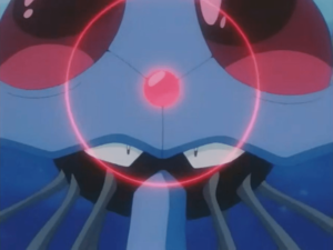 Tentacruel usando Supersónico.