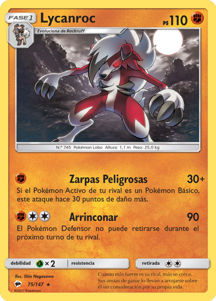 Archivo:Lycanroc (Sombras Ardientes 75 TCG).png