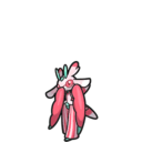 Icono de Lurantis en Pokémon Escarlata y Púrpura