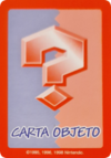 Fondo de las Carta Objeto