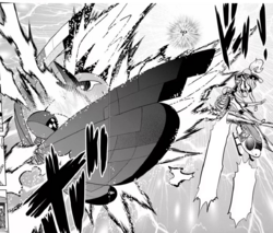 Manectric usando chispazo.