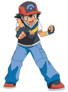 Ash en la serie Diamante y Perla (Sinnoh).