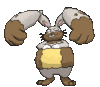 Imagen de Diggersby en Pokémon X, Pokémon Y, Pokémon Rubí Omega, Pokémon Zafiro Alfa, Pokémon Sol, Pokémon Luna, Pokémon Ultrasol y Pokémon Ultraluna