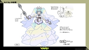 Arte conceptual de Hatsune Miku roca