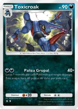 Carta de Toxicroak