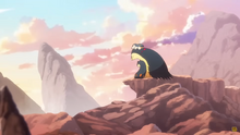 Una familia de Cyndaquil, Quilava y Typhlosion apareciendo en el corto.