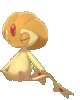 Imagen de Uxie variocolor en Pokémon Espada y Pokémon Escudo