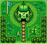 Base de Bulbasaur remodelada.