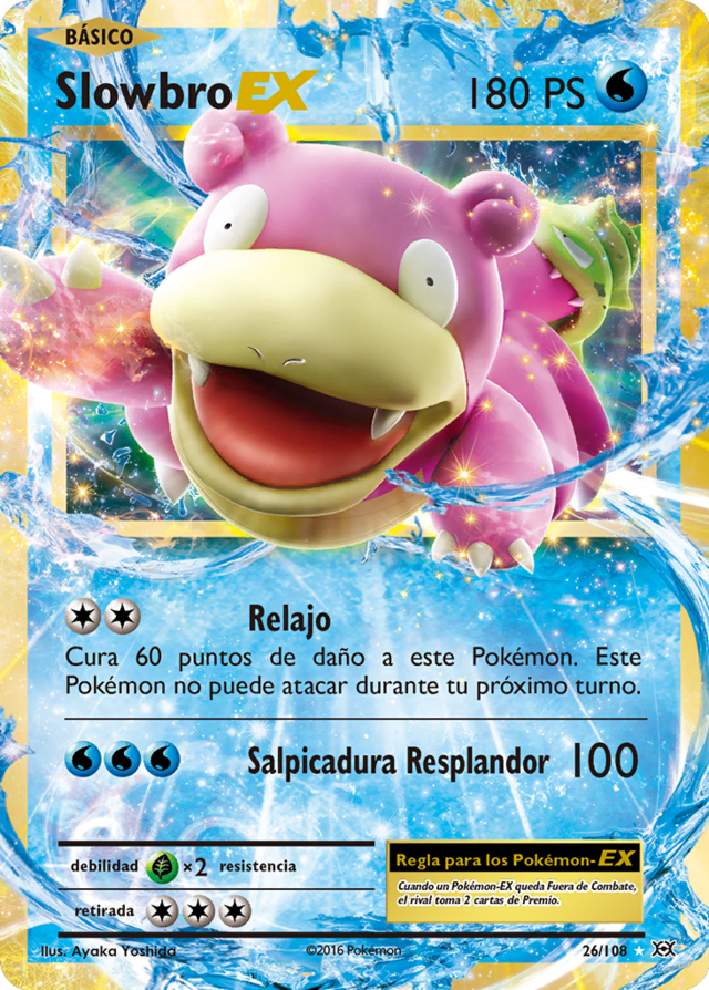 Slowbro-EX (Evoluciones TCG) - WikiDex, la enciclopedia Pokémon