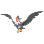 Imagen de Staraptor hembra en Leyendas Pokémon: Arceus