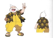 Boceto de Erico en Pokémon Rubí Omega y Zafiro Alfa.