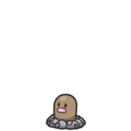 Icono de Diglett en Pokémon Escarlata y Púrpura