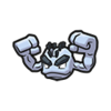 Icono de Geodude de Alola en Pokémon HOME (v. 3.0.0)