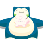 Sobre la panza variocolor