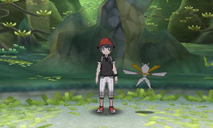 Elio junto a Kartana.
